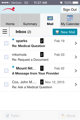 My Mount Nittany Health Patient Portal screenshot 2