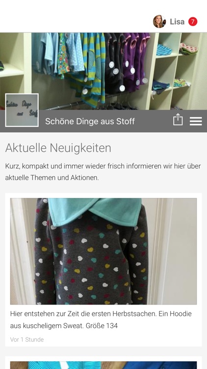 Schöne Dinge aus Stoff