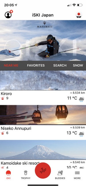 iSKI Japan -  Ski/Snow Guide(圖1)-速報App