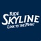 When you use the Ride Skyline app, you will be able to see bus location, schedule changes and weather or traffic delays in real time