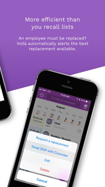 Voilà! - Employee Scheduling