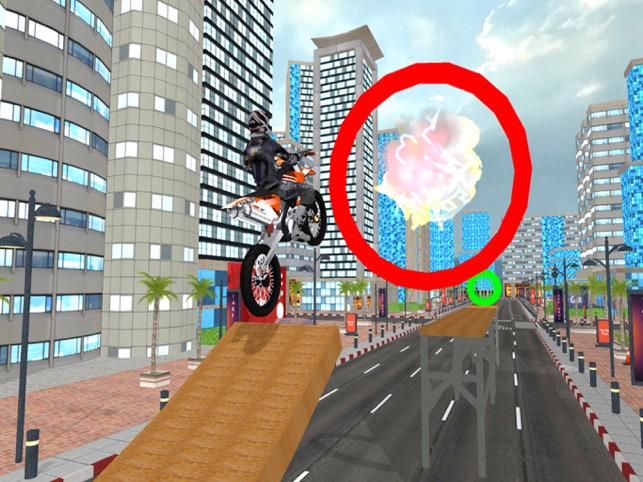 Bike Stunt Trials, game for IOS