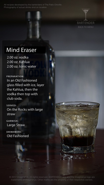 my Bartender app screenshot-4