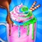 Unicorn Hot Chocolate & Toast Party is a complete different cooking game for kids and adults