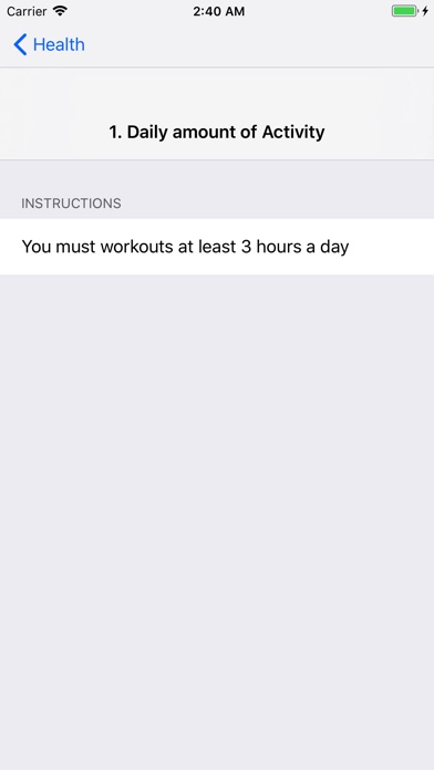 Fitness tracker daily activity screenshot 4