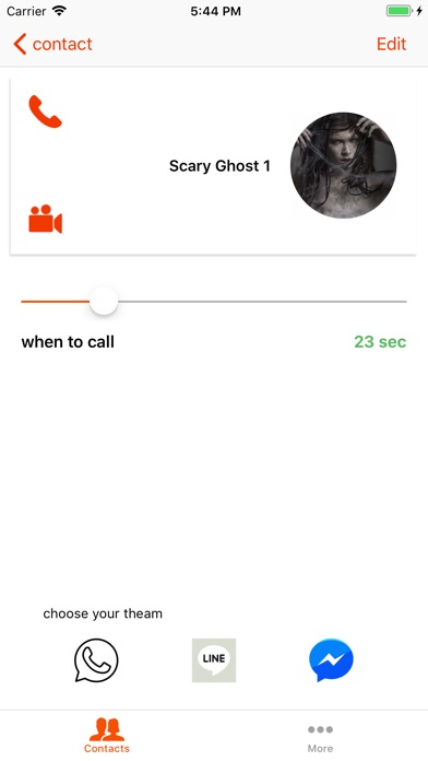 Video Call From Scary Ghost screenshot 2