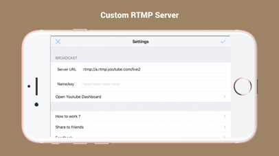 RTMP Live Streaming screenshot 2