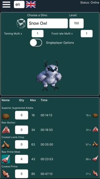 A-Calc for Ark Survival Evolve