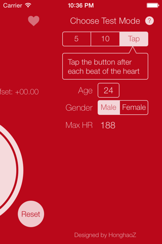 Tap Tap Heart Rate Measurment screenshot 4