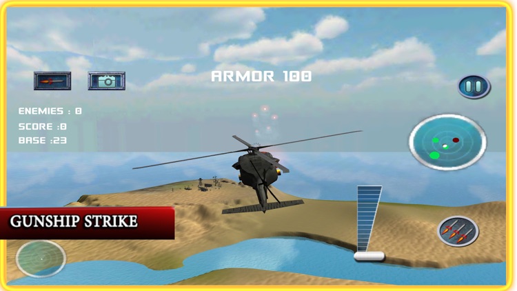 Heli Gunship Air Battle