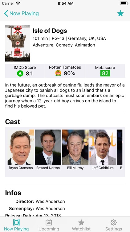 MovieStarts screenshot-3