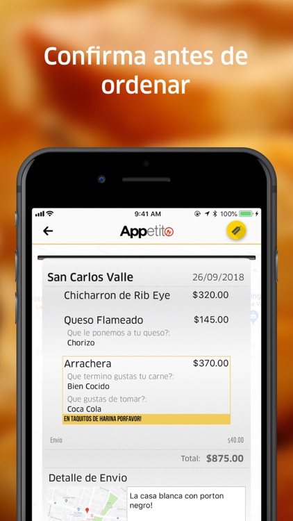 Appetito: Servicio a Domicilio screenshot-6