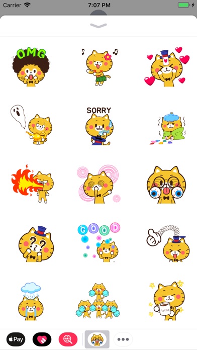 Kitten Cute Animated Stickers screenshot 2