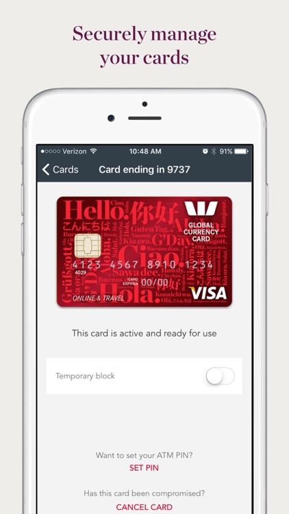 Westpac Global Currency Card screenshot-3