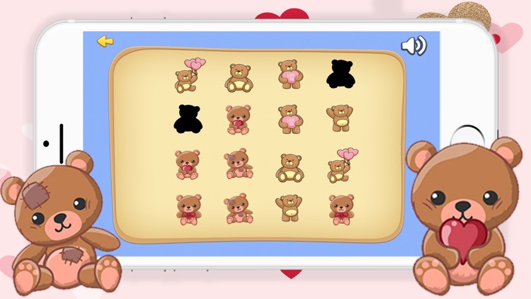 Cute Bear Match Find The Pair