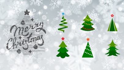Christmas Tree Party Sticker screenshot 2