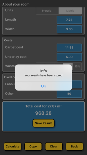 Carpet calculator / estimator(圖4)-速報App