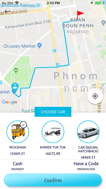 Cyclo Taxi App screenshot-3