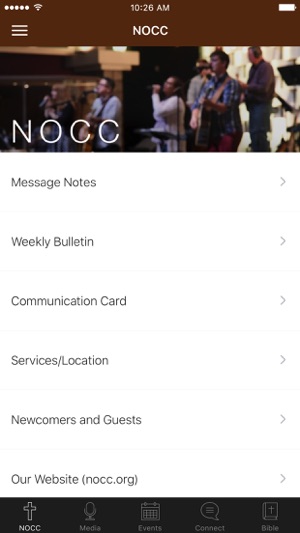 NOCC App