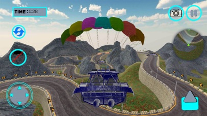 Parachute Ramp Car Parking screenshot 2