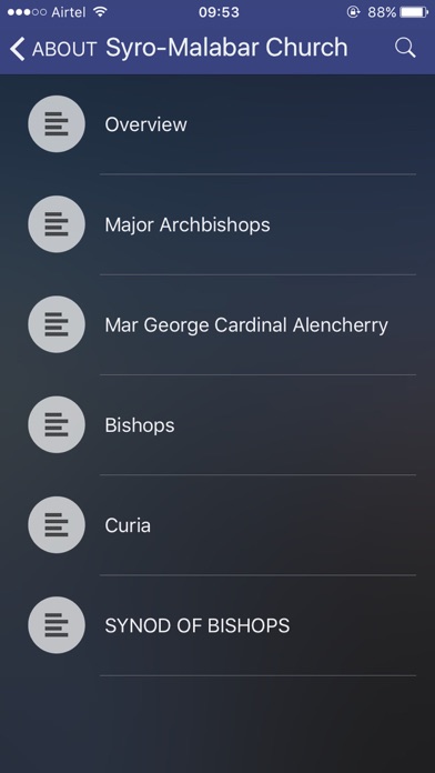 Tellicherry Diocese screenshot 2