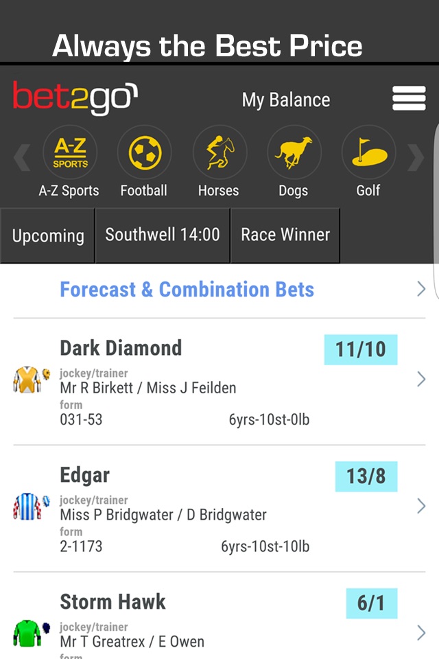 Bet2Go Best Odds Betting screenshot 2