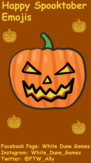 Happy Spooktober Emojis(圖1)-速報App