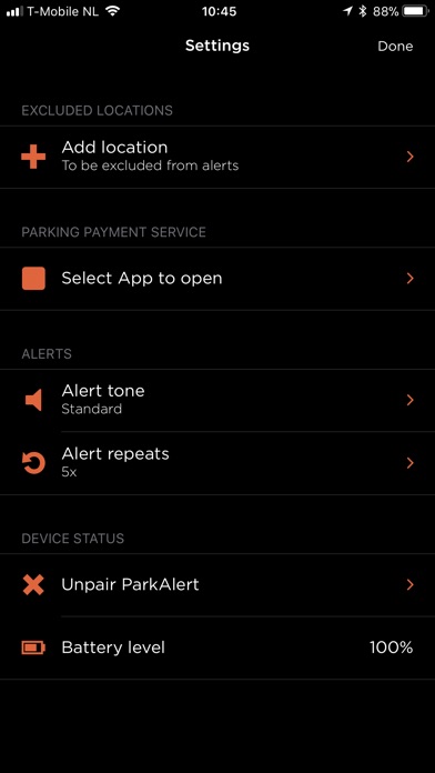 ParkAlert screenshot 3