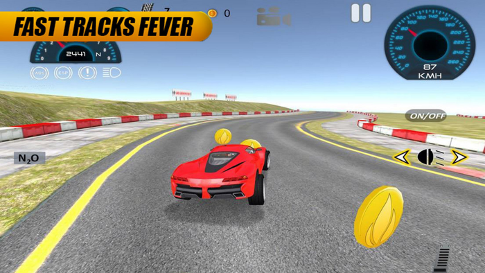Fast Car Racing Arena