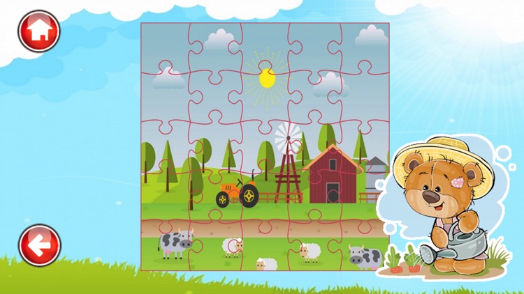 Cute Farm Anima Jigsaw Puzzle