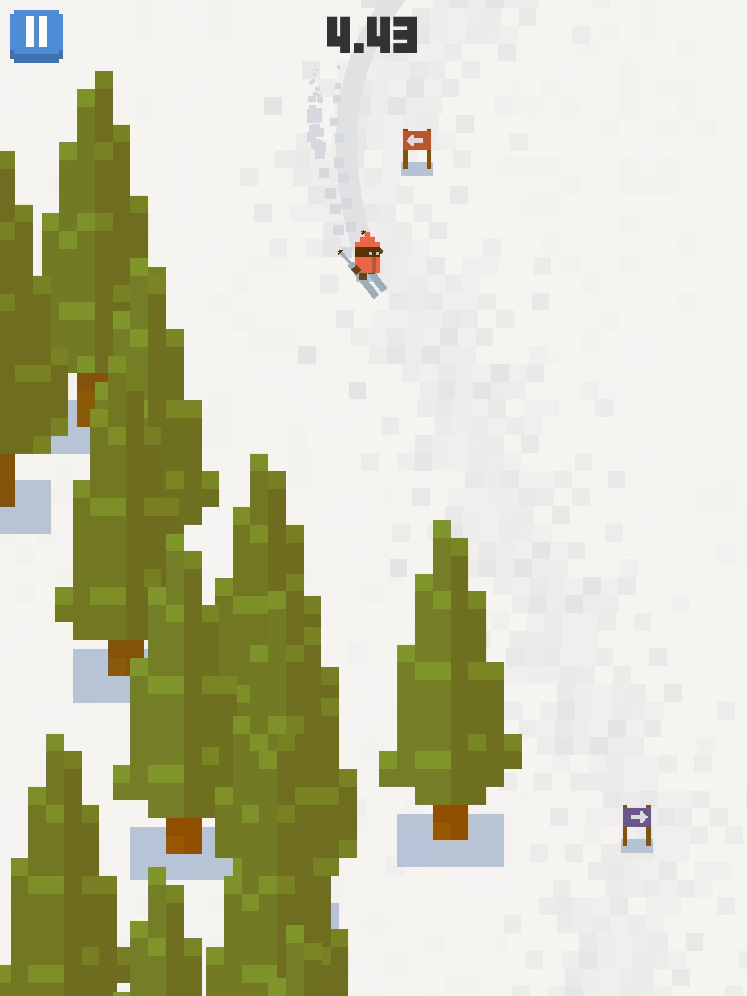 Skiing Yeti Mountain screenshot 2
