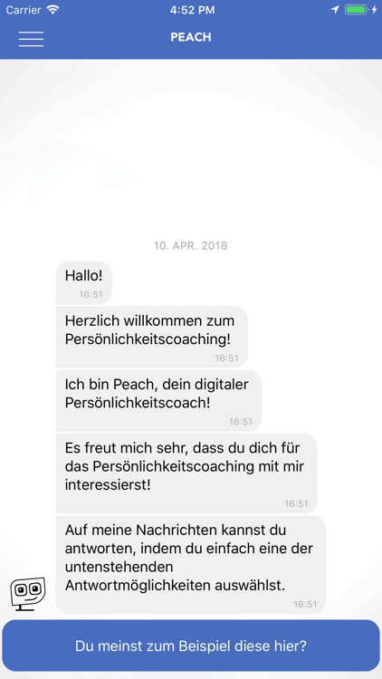 Persönlichkeitscoach PEACH