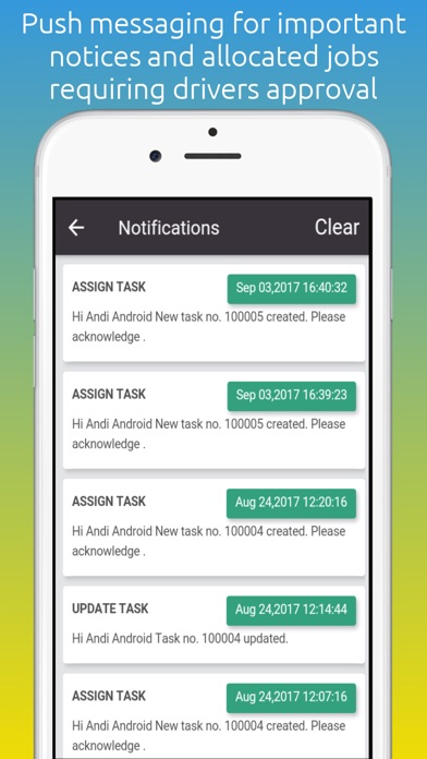 Dispatch System Driver App screenshot 4