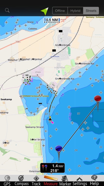 Germany GPS Nautical Charts screenshot-3