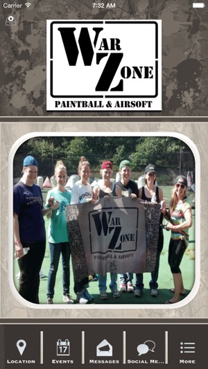 Warzone Paintball & Airsoft(圖1)-速報App