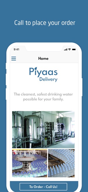 Piyaas - Track water delivery