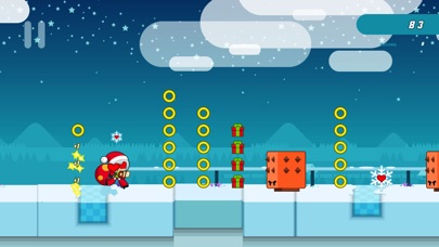 圣诞女孩跑酷-好玩的游戏 screenshot 2