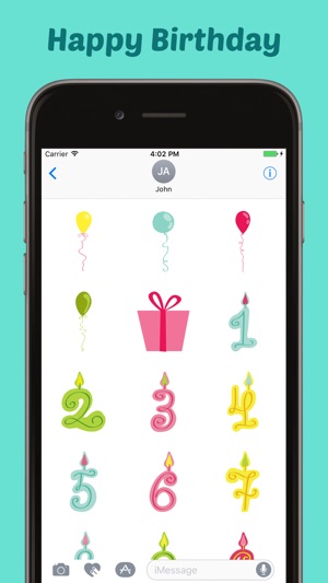 Happy Birthday Stickers Pack for iMessage(圖4)-速報App