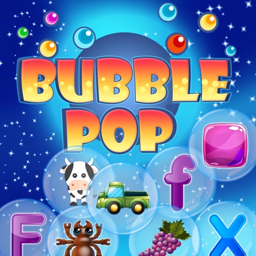 Bubble Pop - Alphabets Numbers iOS App