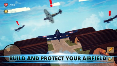 Blocky Warplane: Air Warfare screenshot 3