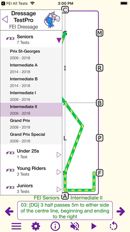 TestPro: FEI Dressage Tests