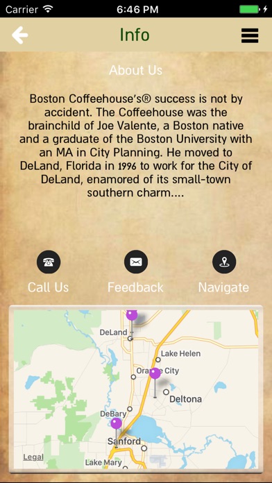 Boston Coffeehouse screenshot 3