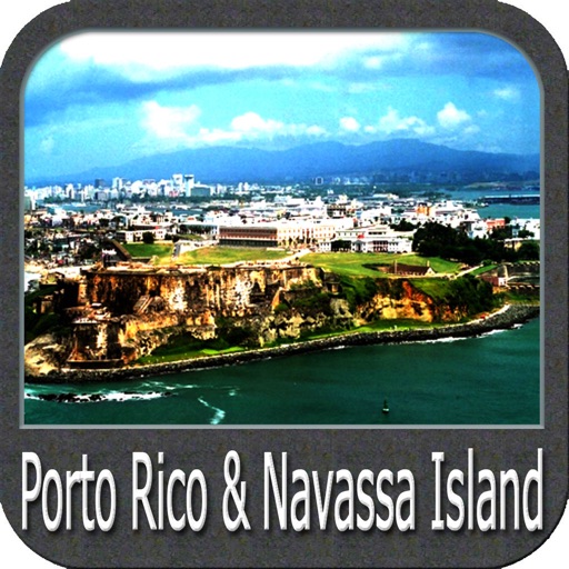 Porto Rico & Navassa Island GPS charts Navigator icon