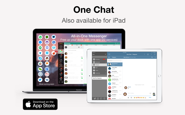‎One Chat All-in-One Messenger Screenshot