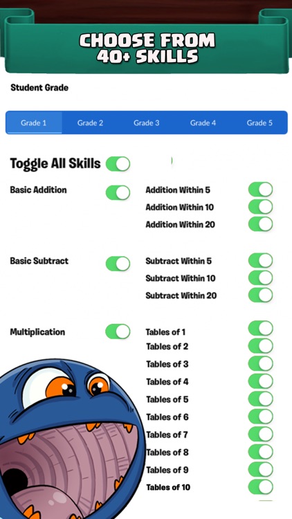 Monster Math Practice Games screenshot-4
