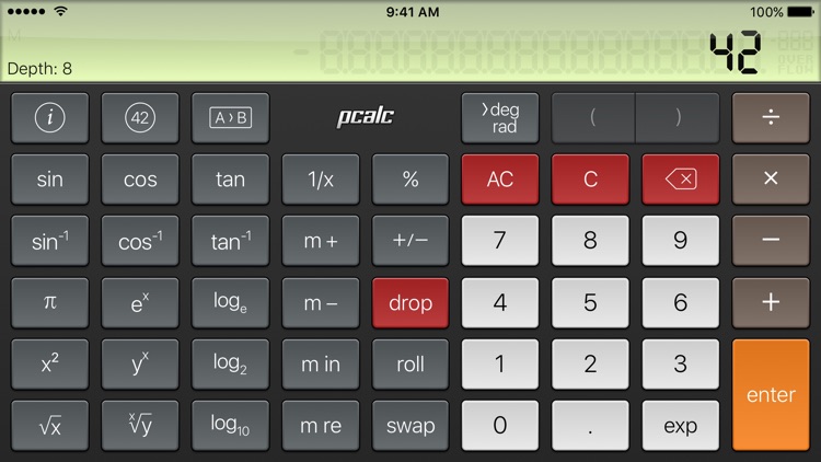 PCalc Lite screenshot-3