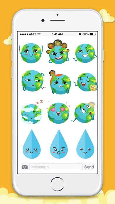 Animated Weather Stickers screenshot 2