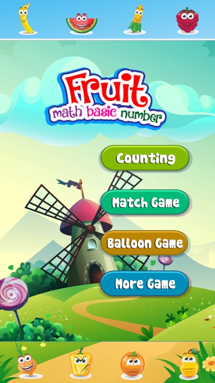 Fruits math basic number 123 screenshot-4