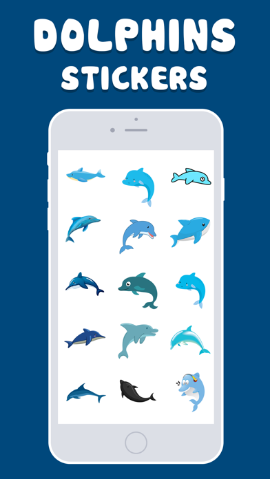 Ocean Dolphin Stickers! screenshot 2
