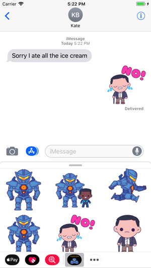 Pacific Rim Uprising Stickers